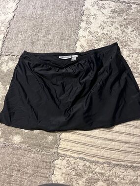 croft & barrow Black Swim Skirt